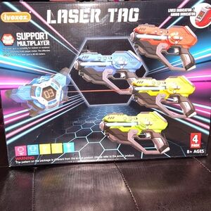 Laser Tag Set for Kids - Blue, Red, Yellow, Green